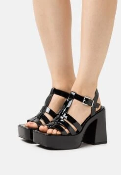 Aldo JENI FLOAM - Plateausandalette - Black