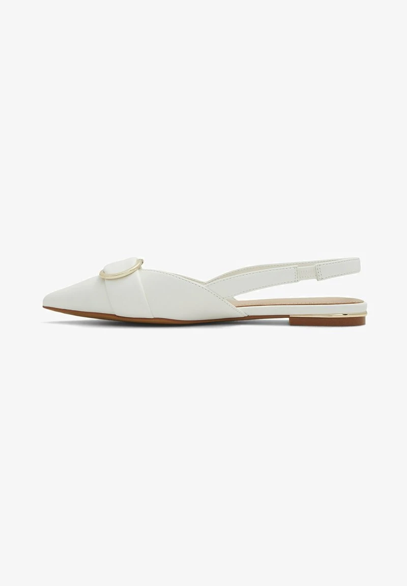 Aldo SLING BACK TOZI - Sling-Ballerina - White 1 Aldo SLING BACK TOZI - Sling-Ballerina - White