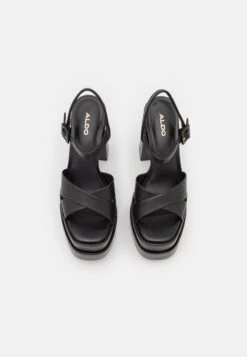 Aldo GISELL FLOAM - Plateausandalette - Black -Aldo Verkaufsgeschäft 1406dd7d3add48d9b895b4bab10572e3
