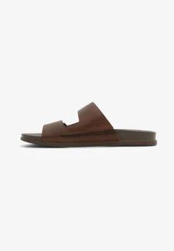 Aldo SERHAM - Pantolette Flach - Dark Brown