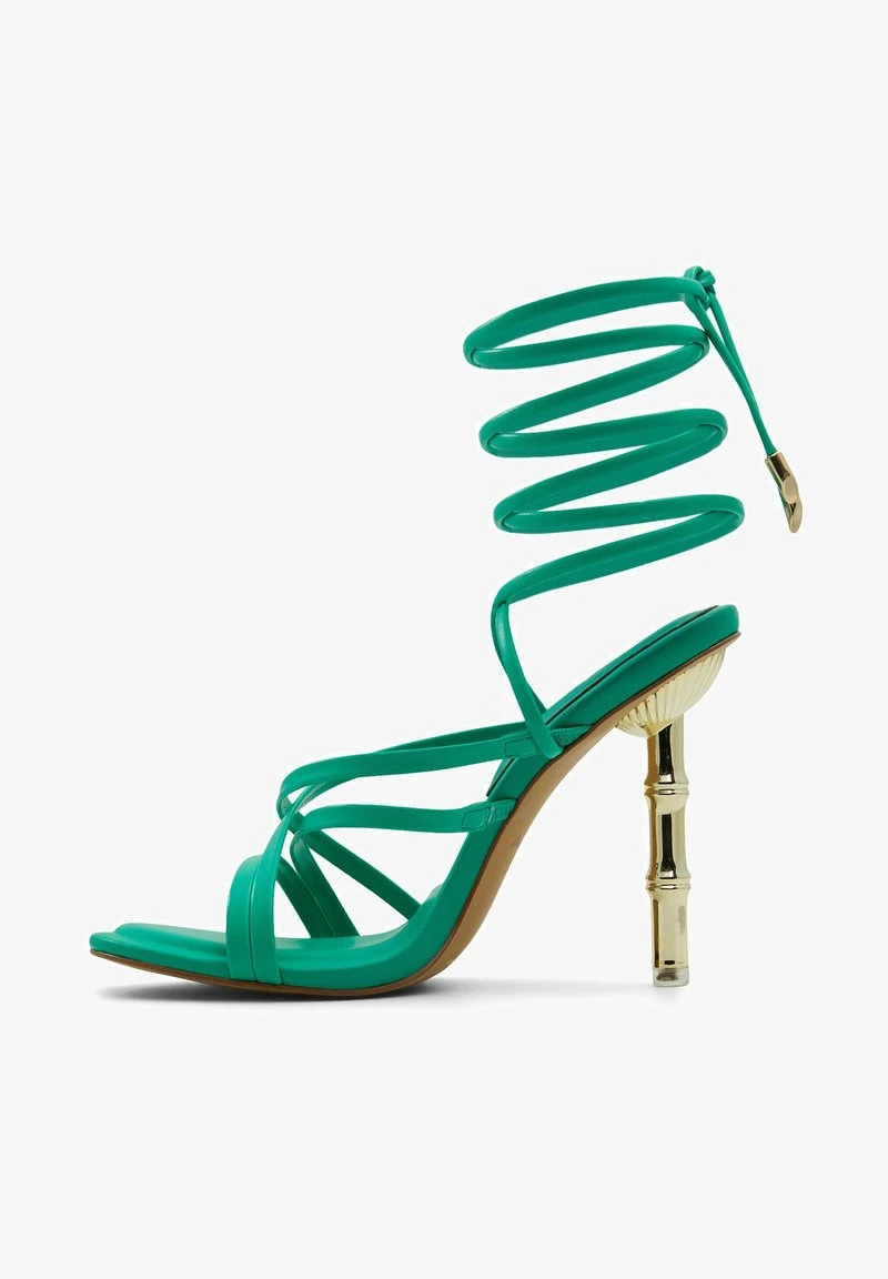 Aldo STRAPPY BAMBA - High Heel Sandalette - Dark Green 6 Aldo STRAPPY BAMBA - High Heel Sandalette - Dark Green – Bild 6