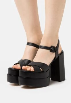 Aldo GISELL FLOAM - Plateausandalette - Black