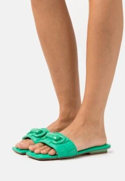 Aldo Pantolette Flach - Dark Green