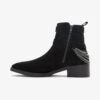 Aldo X JORDAN FISHER INSIDE ZIP KAIRi - Cowboy-/Bikerstiefelette - Black