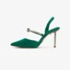Aldo SLING BACK LEILI - High Heel Pumps - Dark Green
