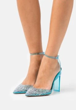 Aldo DISNEY GLASSSLIPPER - High Heel Sandalette - Turquoise