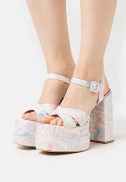Aldo GISELL FLOAM - Plateausandalette - Pastel Multi