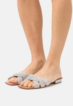 Aldo COREDITH - Pantolette Flach - Silver