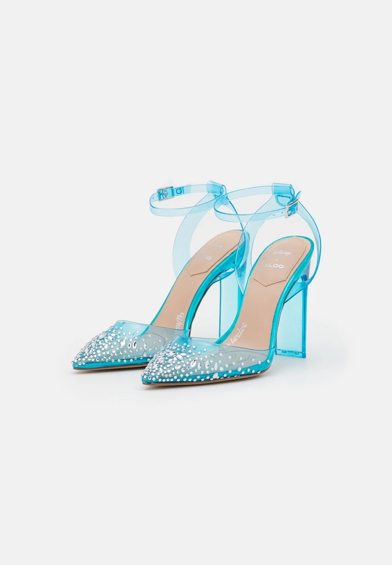 Aldo DISNEY GLASSSLIPPER - High Heel Sandalette - Turquoise 3 Aldo DISNEY GLASSSLIPPER - High Heel Sandalette - Turquoise – Bild 3