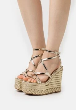 Aldo Plateausandalette - Champagne