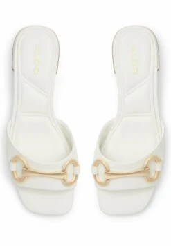 Aldo FAIZA - Pantolette Flach - White -Aldo Verkaufsgeschäft 73ee4417d1534a9c8f8abb8514e6debd