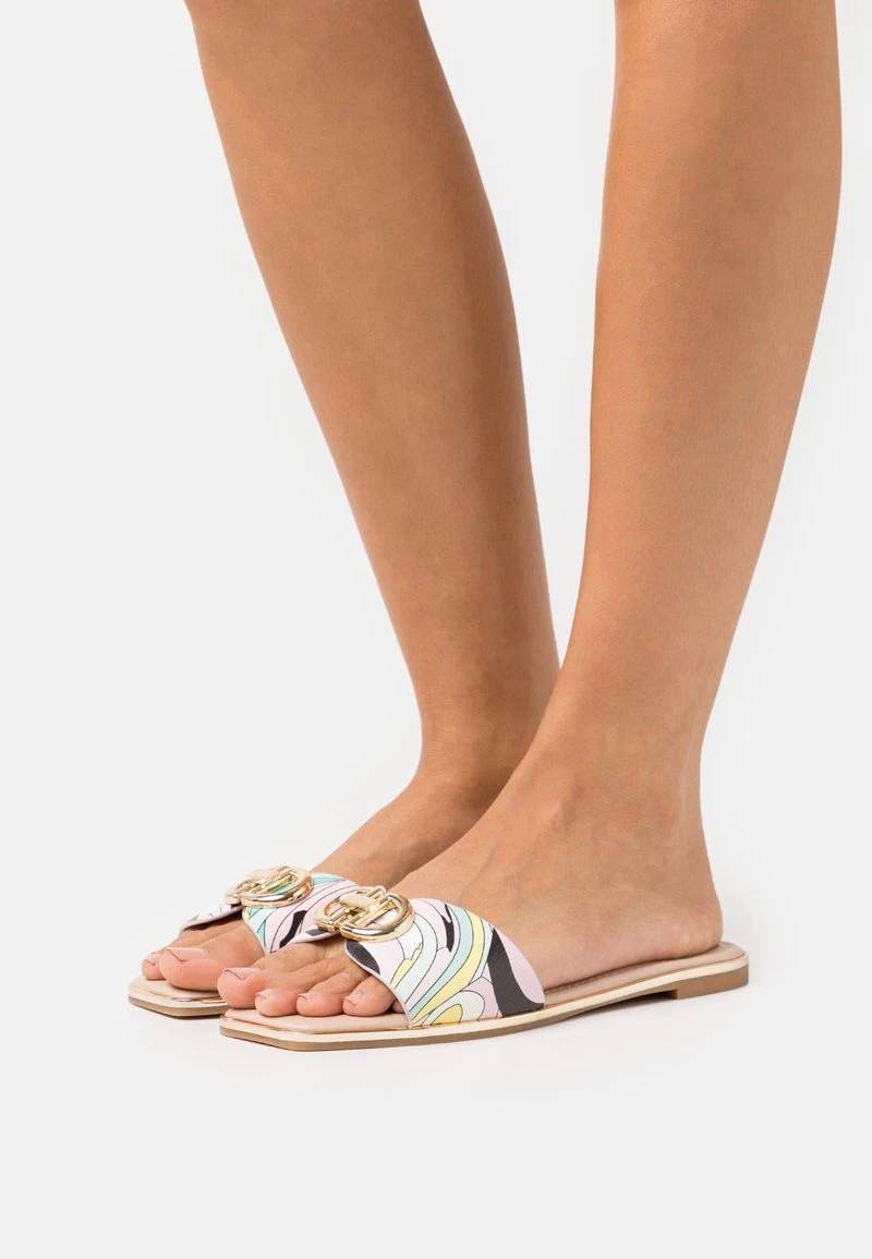 Aldo Pantolette Flach - Pastel/multi-coloured 1 Aldo Pantolette Flach - Pastel/multi-coloured