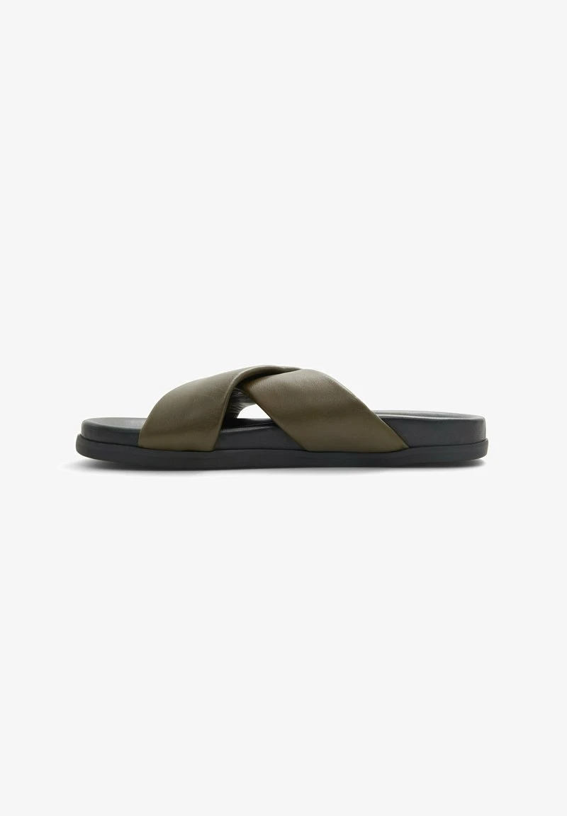 Aldo QUEILES - Pantolette Flach - Medium Green 1 Aldo QUEILES - Pantolette Flach - Medium Green