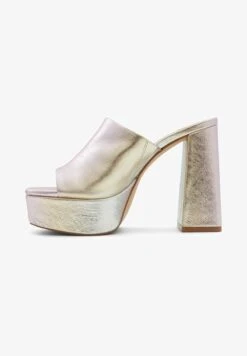Aldo SLIDE CASSEY - Pantolette Hoch - Metallic Multi