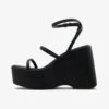 ALDO STRAPPY KASIE - High Heel Sandalette - Black