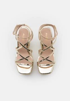 Aldo Plateausandalette - Champagne -Aldo Verkaufsgeschäft bd0681efc01a4b66aa5e6385b38d0bf9