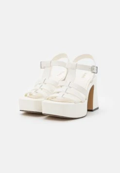 Aldo JENI FLOAM - Plateausandalette - White -Aldo Verkaufsgeschäft bd8623a6801444db942b44d60305351e