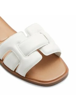 Aldo SLIDE ELENAA - Pantolette Flach - White -Aldo Verkaufsgeschäft c1ed11a38a814d6bb9ba217d98131de4