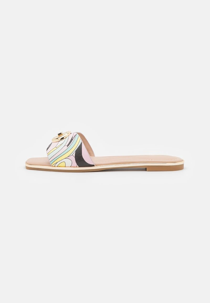 Aldo Pantolette Flach - Pastel/multi-coloured 2 Aldo Pantolette Flach - Pastel/multi-coloured – Bild 2