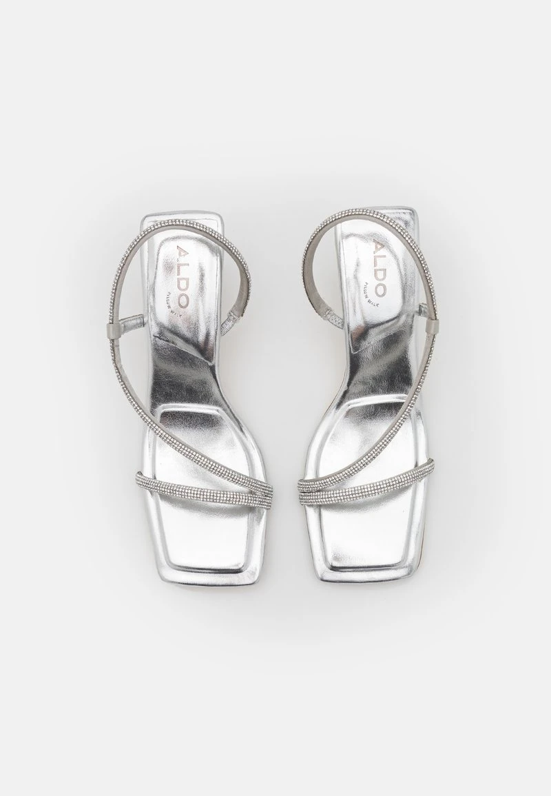 Aldo CASTLEGATE PILLOW WALK - Riemensandalette - Silver 6 Aldo CASTLEGATE PILLOW WALK - Riemensandalette - Silver – Bild 6
