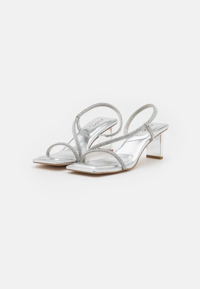 Aldo CASTLEGATE PILLOW WALK - Riemensandalette - Silver 3 Aldo CASTLEGATE PILLOW WALK - Riemensandalette - Silver – Bild 3