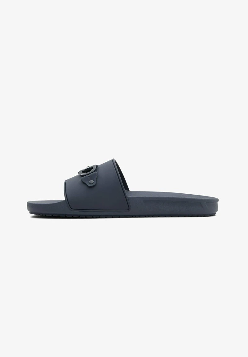 Aldo SLIDE LOUNGESLIDE - Pantolette Flach - Navy 1 Aldo SLIDE LOUNGESLIDE - Pantolette Flach - Navy