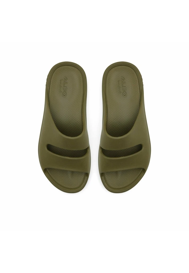 Aldo SLIDE AERUS - Badesandale - Medium Green 3 Aldo SLIDE AERUS - Badesandale - Medium Green – Bild 3