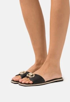 Aldo Pantolette Flach - Black