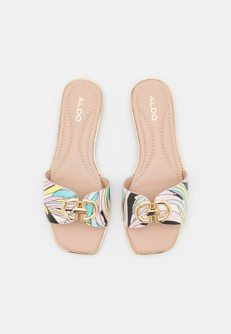 Aldo Pantolette Flach - Pastel/multi-coloured 6 Aldo Pantolette Flach - Pastel/multi-coloured – Bild 6