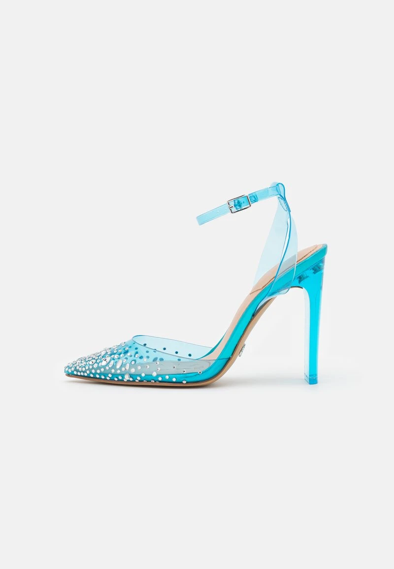 Aldo DISNEY GLASSSLIPPER - High Heel Sandalette - Turquoise 2 Aldo DISNEY GLASSSLIPPER - High Heel Sandalette - Turquoise – Bild 2