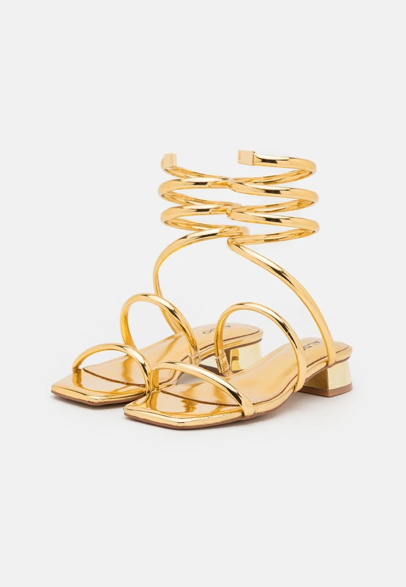 Aldo Riemensandalette - Gold 3 Aldo Riemensandalette - Gold – Bild 3